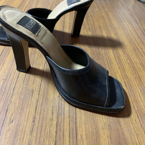 Very good condition, worn a few times black leather - Picture 3 of 5